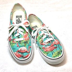 VANS Authentic Doren Pink Flamingo Canvas Shoes